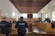 Quinta jornada de celebración del juicio cono jurad popular en la Audiencia Provincial de Soria.