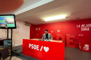 Carlos Llorente, diputado del grupo socialista en Soria.