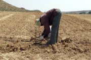 Trabajador inmigrante en Soria.