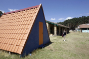 Instalaciones del campamento de Sotolengo.