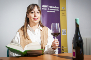 Andrea Martínez, investigadora del grupo GIRTraduvino de la Universidad de Valladolid en Soria.