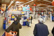 Punto de venta del kiosco del Centro Comercial E. Leclerc.