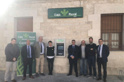 Puesta de largo del cajero automático y los servicios financieros de Caja Rural de Soria en Montemayor de Pililla.
