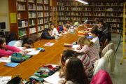 Actividad realizada en la biblioteca de El Burgo por el Día del Libro.