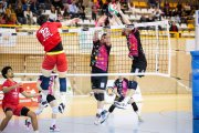 El Moreno Sáez Sporting puso la guinda a su primera temporada en Superliga 2 de voleibol logrando la permanencia con un 3-0 ante el CV Arona.