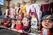 Gigantes y cabezudos convierten la Gigantalia 2024 en una fiesta.
