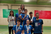 Medallistas del C.B. Soria en el Regional sub19 y sub15.