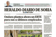 Portada de Heraldo-Diario de Soria de 16 de mayo de 2024.