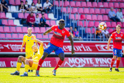 Moustapha está apercibido de sanción para la final por el ascenso.