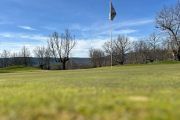 Instalaciones del campo de golf en Pedrajas.