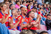 Pepe Reina animó al Numancia en su pelea por el ascenso a Primera Federación.