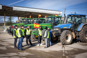 Una de las tractoradas celebradas en la provincia en febrero en defensa del campo