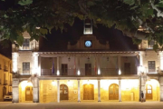 Plaza Mayor de El Burgo, donde se celebrará la Noche Romántica