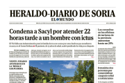 Portada de Heraldo-Diario de Soria de 3 de julio de 2024