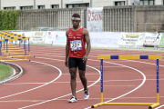 David José Pineda durante una competición.