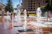 Imagen de principios de mes, con las primeras altas temperaturas del verano.