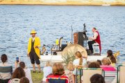 Concierto en las aguas del embalse de la Cuerda del Pozo.