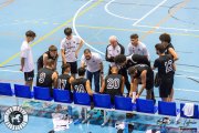 Txus Isabel, que cumplirá su segunda temporada en el CSB masculino, se dirige a sus jugadores en un encuentro.