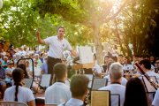 Concierto de la Banda Municipal de Soria en la Barriada.