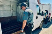 La Guardia Civil detiene a cinco personas por hurto de vías férreas en Quintana Redonda.