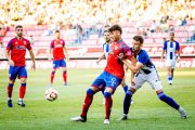 Ribeiro marcaba un golazo para abrir el camino del la victoria del Numancia ante el Compos