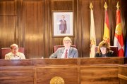 Carlos Martínez durante el Pleno del pasado viernes.