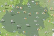 Previsión del tiempo en Soria en la franja horaria de las 18 horas de este jueves.