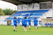 Entrenamiento del Almazán en La Arboleda.