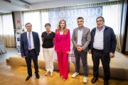 Participantes en la mesa de debate sobre el turismo micológico como fuente de riqueza en el medio rural.