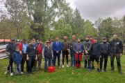 Algunos de los participantes del Campeonato de Ciprínidos San Saturio.