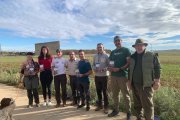 Los tres primeros clasificados de cada categoría en el Campeonato de Caza Menor con Perro.