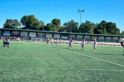 Imagen del partido de las chicas del Ingenieros.