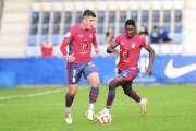 Jorge Campos, con el dorsal 7 en un partido del Real Ávila de esta temporada.