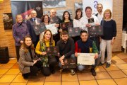 Foto de familia de los ganadores.