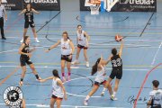 Las jugadoras del Semillas Adolfo Martínez en un encuentro.