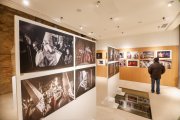 La exposición, con obras de cuatro fotógrafos de Soria, puede verse en el Centro Cultural Santa Clara.