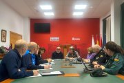 Junta local de seguridad celebrada en Soria de cara a la Navidad.