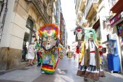 Imagen de archivo de un desfile de inmigrantes latinoamericanos en Soria.