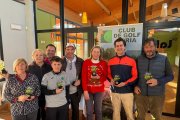 Los mejores clasificados en el torneo celebrado en Pedrajas.