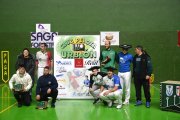 Cuadro de ganadores del XV Torneo de Navidad de Pelota cuyas finales se han celebrado este sábado en Duruelo de la Sierra.