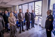Celebración del 201 aniversario del Cuerpo Nacional de Policía con las autoridades.