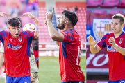 Ribeiro, Jony y Dani Fernández forman el trío goleador del Numancia.