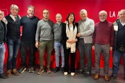 Acto de reconocimiento del PSOE de Soria a todos sus exsecretarios generales.