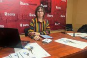 La concejala de Cultura del Ayuntamiento de Soria, Gloria Gonzalo, presenta la programación de invierno.