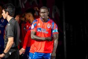 Moustapha es uno de los cuatro jugadores del Numancia que están apercibidos con cuatro amarillas.