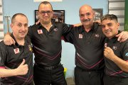 Los sorianos Cortés, Martinicorena, Camarero y Sánchez.