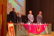 Un momento del homenaje en El Burgo al torero José Luis Palomar.