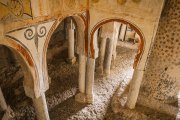 Espectacular interior de la ermita de San Baudelio.