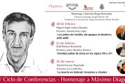 Detalle del ciclo de conferencias en homenaje a Máximo Diago.