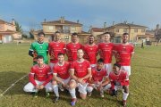 Un once del Piqueras de esta temporada en la Liga Provincial.